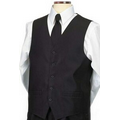 Women's Black Uniform Wear Vest (S-XL)